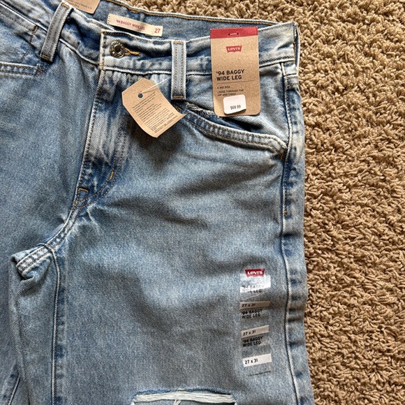 Women's Levi’s ‘94 Baggy Wide-Leg Jeans - Picture 5 of 6